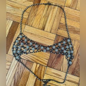 Zara Daisy Chain Crystal Bra